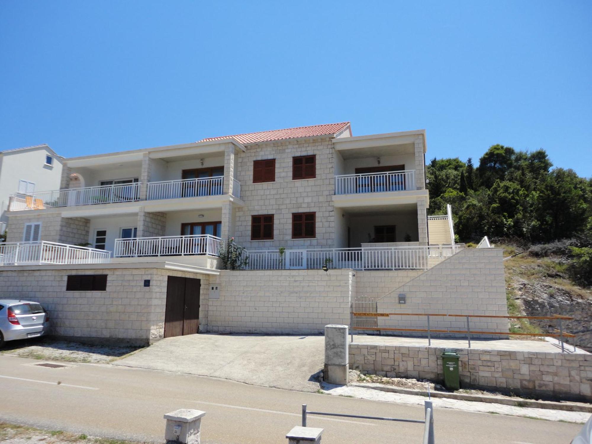 Apartments Aferdita Račišće Exteriér fotografie